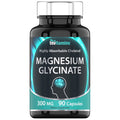 Magnesium Glycinate 300mg — Deep Sleep, Less Stress & Zero Muscle Cramps (90 Capsules)